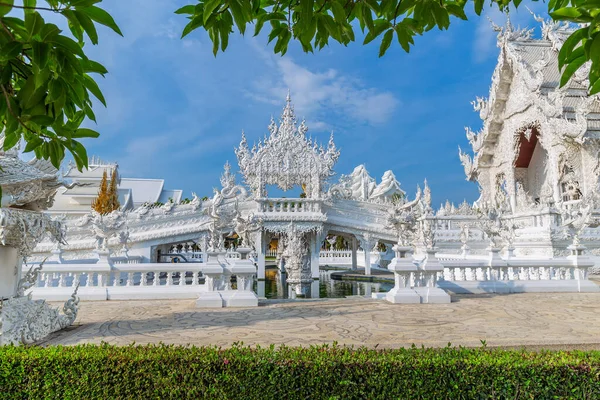 Wat Rong Khun Der Weiße Tempel Chiang Rai Thailand — Stockfoto
