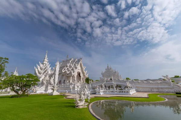 Wat Rong Khun White Temple Chiang Rai Таїланд — стокове фото