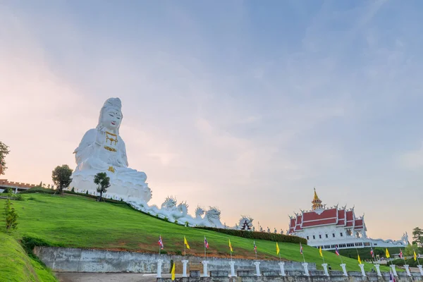 Huay Pla Kang Templo Wat Huay Pla Kang Pagode Estilo — Fotografia de Stock