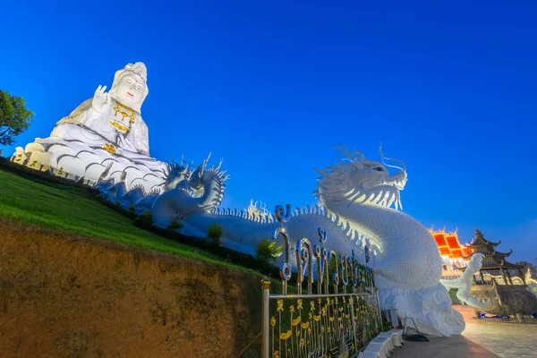 Huay Pla Kang Templo Pagode Estilo Chinês Chiangrai Tailândia Jun — Fotografia de Stock