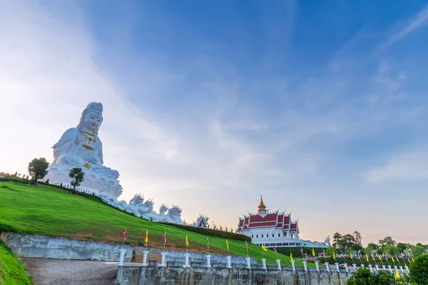 Huay Pla Kang Templom Vagy Wat Huay Pla Kang Pagoda — Stock Fotó