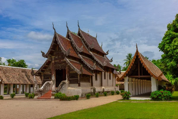 Wat Ton Kain Eller Ton Kain Tempel Wat Intrarawat Forntida — Stockfoto