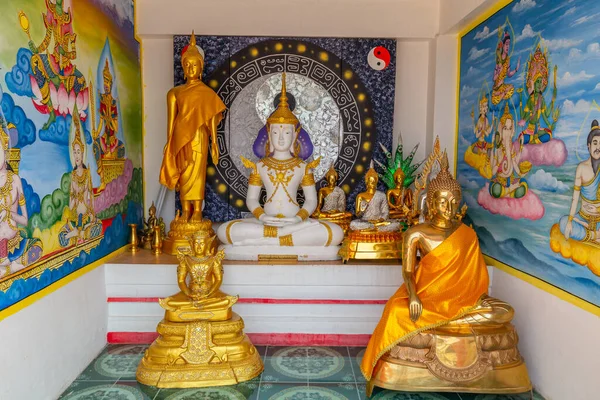 Wat Phra Doi Kham Chiang Mai Thailand Jan 2019 — стокове фото