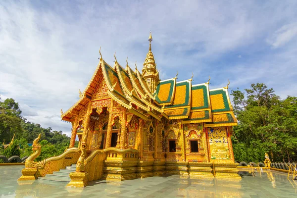 Wat Phutthabat Roy Mae Rim Bölgesindeki Eski Tapınak Chiang Mai — Stok fotoğraf