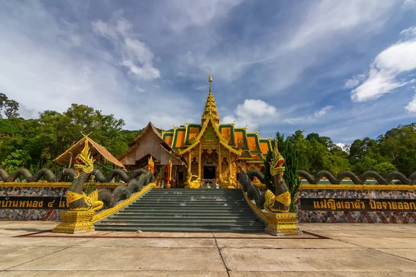 Wat Phra Phutthabat Roy Old Temple Mae Rim District Chiang — Stock Photo, Image