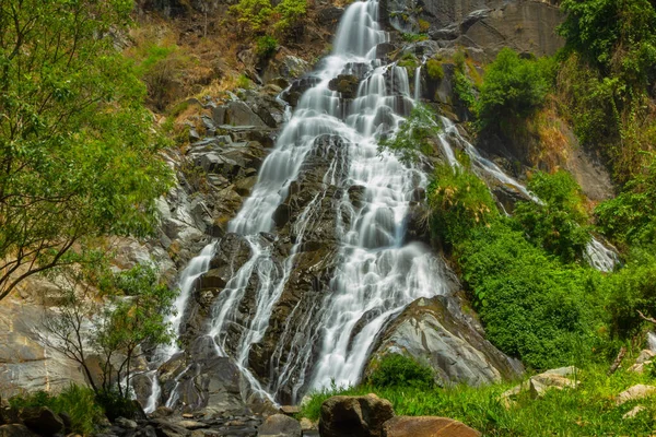 Tao Dam Waterval Prachtige Waterval Diep Bos Bij Klong Wang — Stockfoto