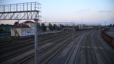 Yolcu treni rides İstasyonu, üstten görünüm