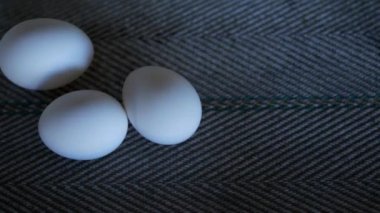 Tavuk yumurta, kümes hayvanları, tavuk yumurtası üretimi gitmek-den geçerek daha fazla sıralama, yakın çekim, ışınlama için konveyör