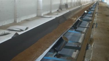 Freze kurumsal ve Yem Sanayi, mısır arpa taşıma bandında, tarım