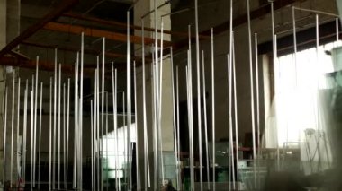 Atölye atölye, cam birim ve Pvc windows daha fazla derleme için metal çerçeve üretim ve Pvc windows imalatı için Dükkanı, asmak