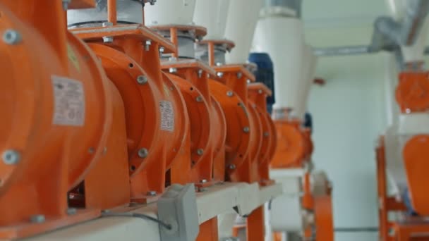 Equipment for flour manufacturing — Stock Video