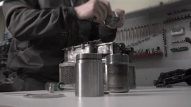 Tamirci hydroaccumulator değiştirilmesi Dsg, Kuru kavrama, otomatik şanzıman içinde iki disk yapar