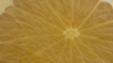 Turuncu renkte olan kesim var olan suyu, makro fotoğrafçılık, yavaş mo