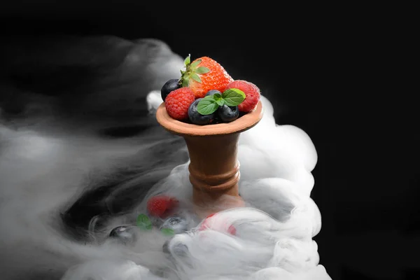 Berry hookah smoke