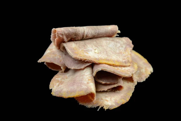 Rodajas finas de carne cruda para barbacoa — Foto de Stock