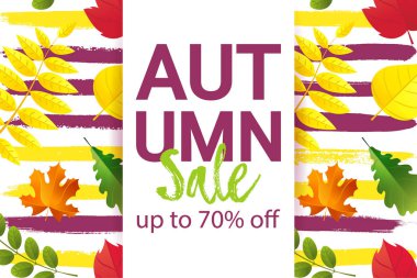 Sonbahar satış afiş tipografi tasarım Off 70 kadar. Sonbahar yaprakları ile Dikişsiz sonbahar desen