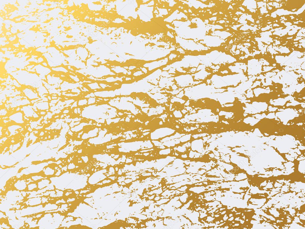 Golden marble imitation cover background. Abstract backdrop with old rock, stone texture.