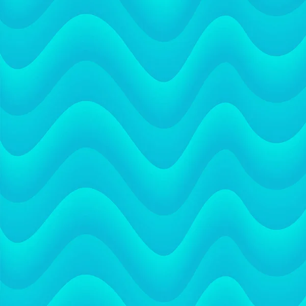 3 차원 유체 블루 액체 그라디언트 배경입니다. 현대 추상 그라데이션 도형 구성. — 스톡 벡터