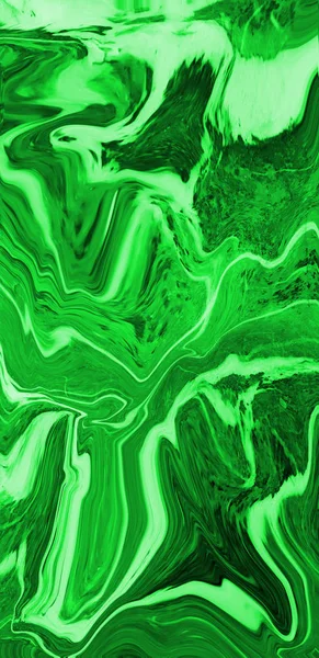 エレガントな液体大理石パターン。近代的な概念設計のための石のテクスチャとファッションの背景。緑の大理石の抽象的な表紙のテンプレート。しゅうちょうトルコ紙. — ストック写真