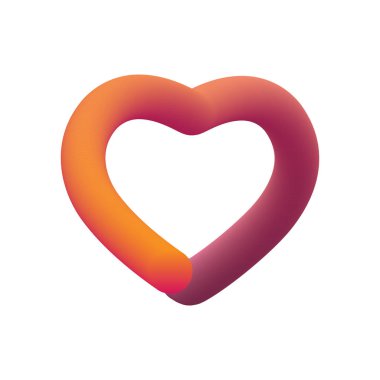 Karışım kalp simgesi. Web düğme. Sosyal medya app için Sevgililer tatil, düğün, sevgi, kadınlar, anneler günü, Doğum günü beyaz arka plan üzerinde izole