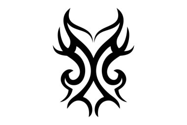 kabile soyut yüz vektör grafiği 