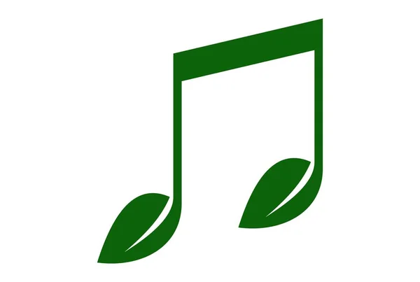 Nota musical verde Vector Images | DepositPhotos, image size:600x403