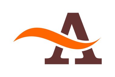 mektup bir logo vektör simge kavramı