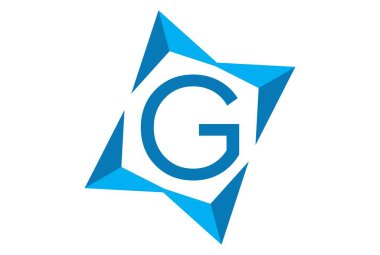 mektup g vektör logo simge