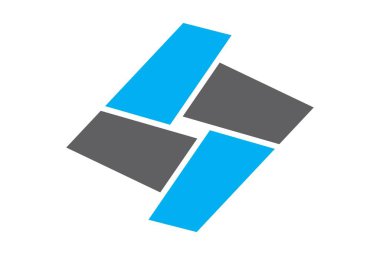 mektup s Soyut logo simge