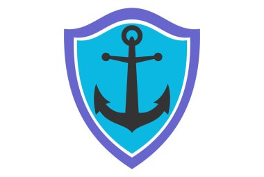 çapa okyanus koruma logo simge