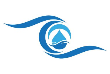 su göz Soyut logo simge