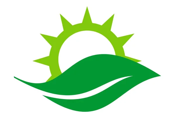 yaprak güneş logo simge