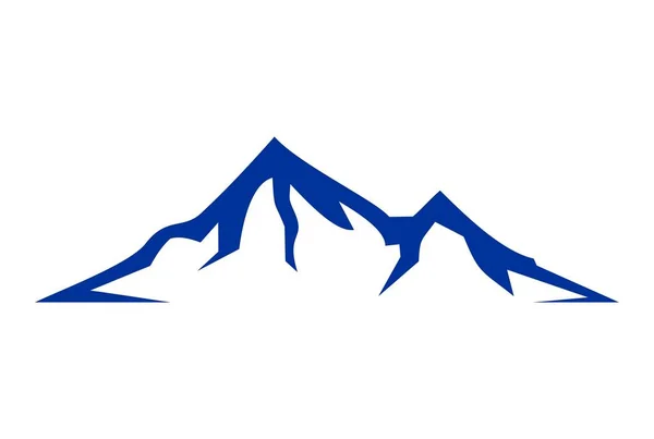 Icône Abstraite Logo Montagne — Image vectorielle