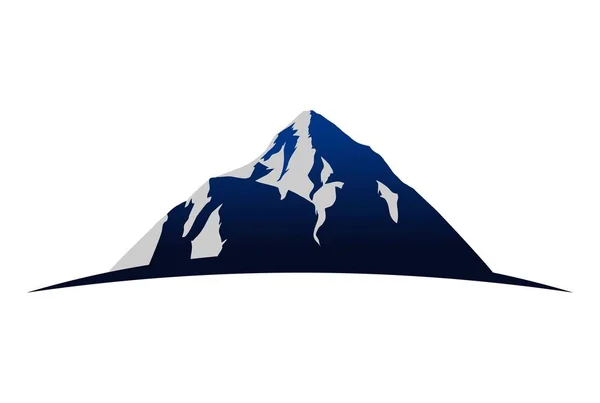 Horská Vektorové Logo Ikonu Koncepce — Stockový vektor