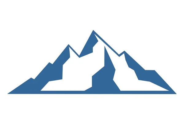 Montagne Logo Icône Abstraite — Image vectorielle