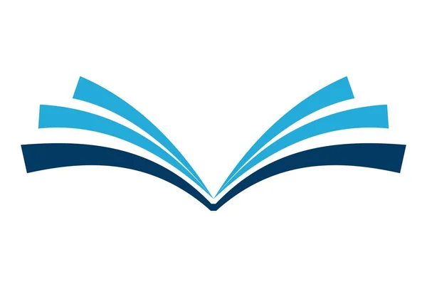 kitap logo vektör simge