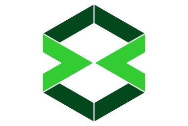 Sekiz numara Soyut logo simge vektör