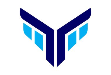 kartal yüz soyut logosu