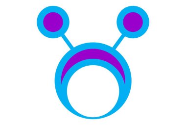 Helix salyangoz logo soyut simgesi tasarım