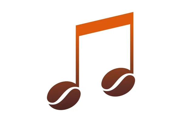 kahve notlar müzik logosu