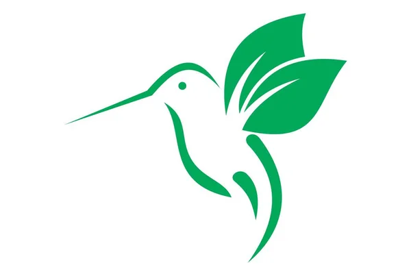 Kolibris Logo Vektor Dsign — Stockvektor