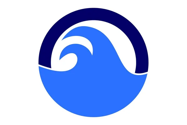 抽象海浪标志 — 图库矢量图片