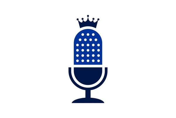 mikrofon kral logo simge
