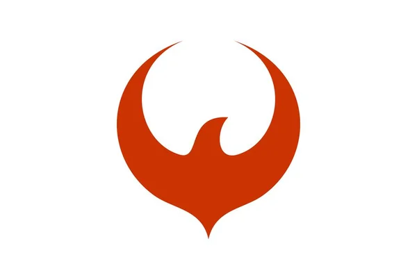 Icono Del Logotipo Del Águila Abstracta — Vector de stock