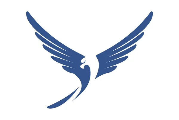 Eagle Fly Abstraktní Logo Vektor — Stockový vektor