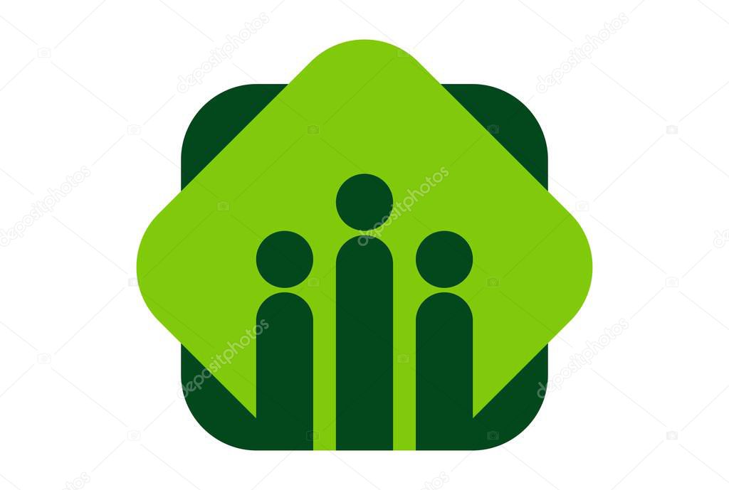 team work bussiness company logo vector