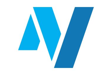 N harfi kavramı simge logo vektör kavramı düz tasarımı