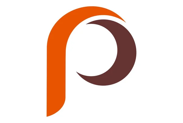 Brief Vector Logo Pictogram Vector Concept Plat Ontwerp — Stockvector