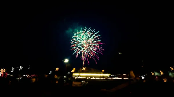 Fire works on July 4th