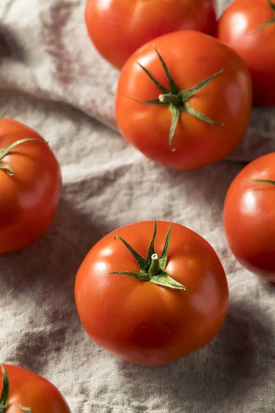 Ruwe Rode Biologische Tomaten Ready Cook — Stockfoto